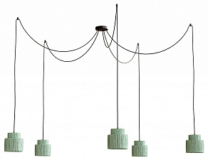 Подвесная люстра Inodesign Hiskias Hiskias Crab Green 44.2015