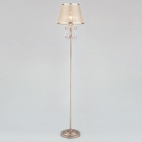 Торшер Eurosvet Liona 01052/1 серебро