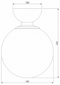 Накладной светильник Eurosvet Bubble a062586