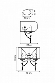 Накладной светильник Lightstar Paralume 725627