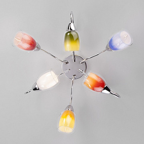 Потолочная люстра Eurosvet Potpourri 30152/6 мульти