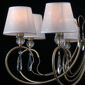 Подвесная люстра ILLUMICO CASTOR IL0193-8PSQ-24 AB CASTOR