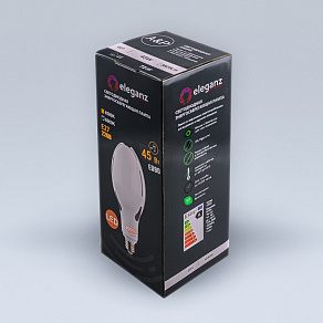 Лампа светодиодная Eleganz  E27 45Вт 6000K EL-0087