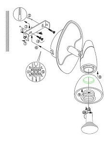 Спот Globo Lord II 5441-1