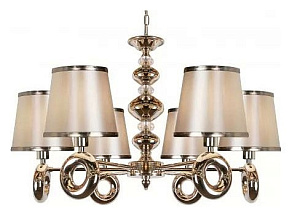 Подвесная люстра iLamp Brooklyn P2401-6 Nickel