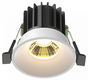 Встраиваемый светильник Maytoni Round DL058-7W2.7K-W