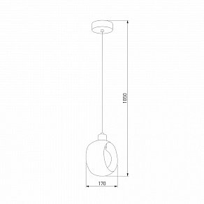 Подвесной светильник TK Lighting Cyklop 2602 Cyklop