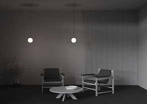 Подвесной светильник Maytoni Luna P039PL-5W4K-10INS-B