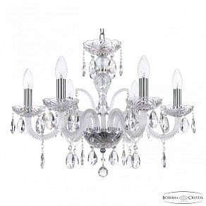 Подвесная люстра Bohemia Ivele Crystal 118 118/6/195 Ni