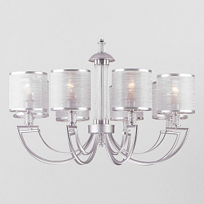 Подвесная люстра Eurosvet Licata 60099/8 серебро