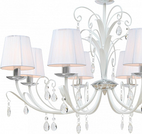 Подвесная люстра Arte Lamp Romana Snow A1743LM-8WH