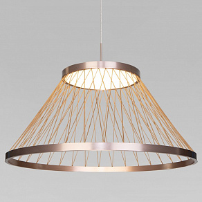 Подвесной светильник Eurosvet Cesta 40017/1 LED коричневый