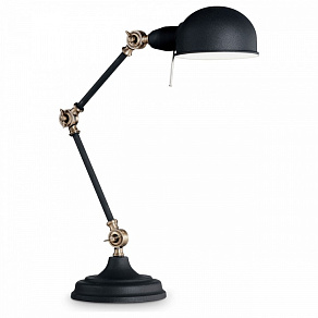Настольная лампа офисная Ideal Lux Truman TRUMAN TL1 NERO