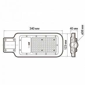 Консольный светильник Jazzway  PSL 07  30w 5000K  IP65