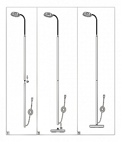 Торшер Globo Ebro 59038S
