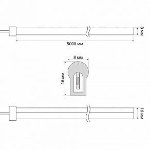 Лента светодиодная Uniel  UL-00006685
