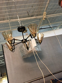 Люстра на штанге DeMarkt Гамбург 25 605016805