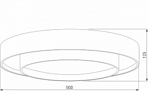 Накладной светильник Eurosvet Force 90330/2 серый