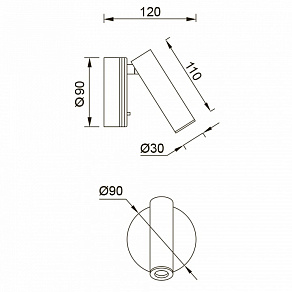 Бра Mantra Prea 8834