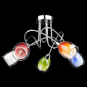 Люстра на штанге Eurosvet Monpasie 2267/5 хром