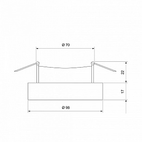 Встраиваемый светильник Elektrostandard Void 118 MR16