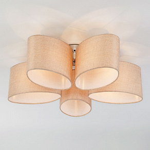 Потолочная люстра Eurosvet Elipse 60083/5 хром