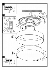 Накладной светильник Eglo Estosa 94257