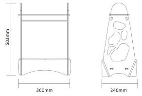 Настольная лампа декоративная Globo Dillane 1 93103