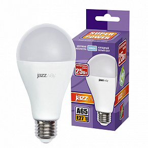 Лампа светодиодная Jazzway  E27 25Вт 5000K PLED- SP A65 25w 5000K E27