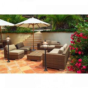 Наземный высокий светильник DeMarkt Дубай 1 805040501