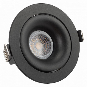 Встраиваемый светильник Denkirs Roto DK2120-BK