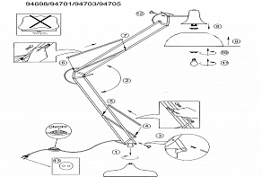 Торшер Eglo ПРОМО Borgillio 94698
