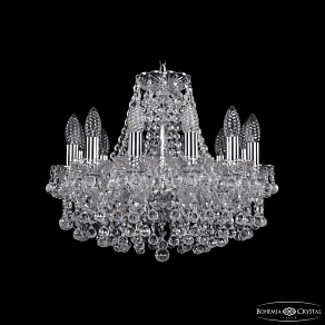 Подвесная люстра Bohemia Ivele Crystal 1409 1409/12/141 Ni