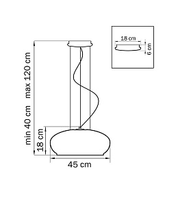 Подвесной светильник Lightstar Meringe 801030