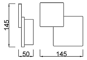 Накладной светильник Mantra Tahiti C0141
