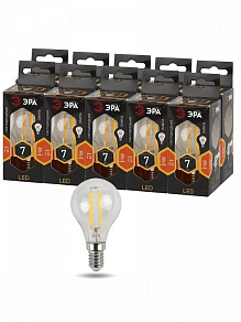 Лампа светодиодная Эра  E14 7Вт 2700K F-LED P45-7W-827-E14