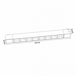Встраиваемый светильник Volpe ULB-Q282 UL-00010122