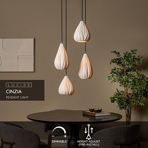 Подвесной светильник Lucide Cinzia 13452/04/31