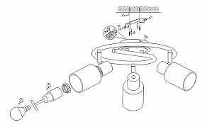 Спот Globo Kati 54913-3