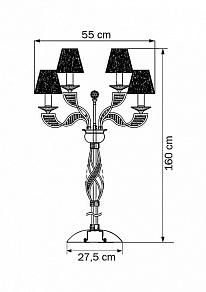 Торшер Osgona Alveare 702764