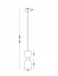 Подвесной светильник Freya Savia FR5203PL-01CH