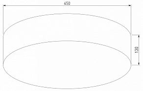 Накладной светильник TK Lighting Rondo 1086 Rondo White