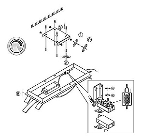 Потолочная люстра Globo Una 67810D3