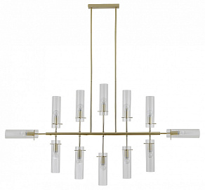 Люстра на штанге Indigo Saetta 11053/12R Gold