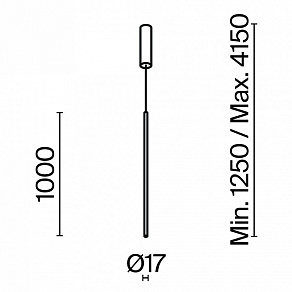 Подвесной светильник Maytoni Halo MOD246PL-L24BSK1
