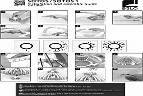 Настольная лампа декоративная Eglo ПРОМО Sotos 96965