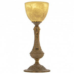 Настольная лампа декоративная Bohemia Ivele Crystal 7100 71100L/15 GW P1 Rose