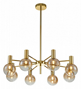 Люстра на штанге Indigo Collana 13015/8R Gold