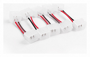 Соединитель лент гибкий Elektrostandard Аксессуары для неона 24V 2835 Коннектор для неона 24V 2835 с боковым свечением гибкий двусторонний