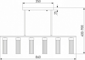 Светильник на штанге Eurosvet Oriens a068073